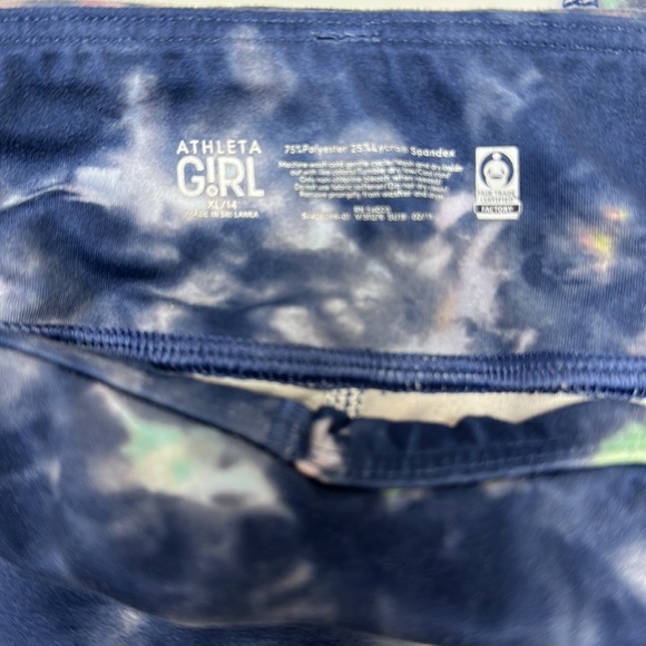 Athleta Girl Chit Chat Capri Tie Dye - Picture 11 of 12